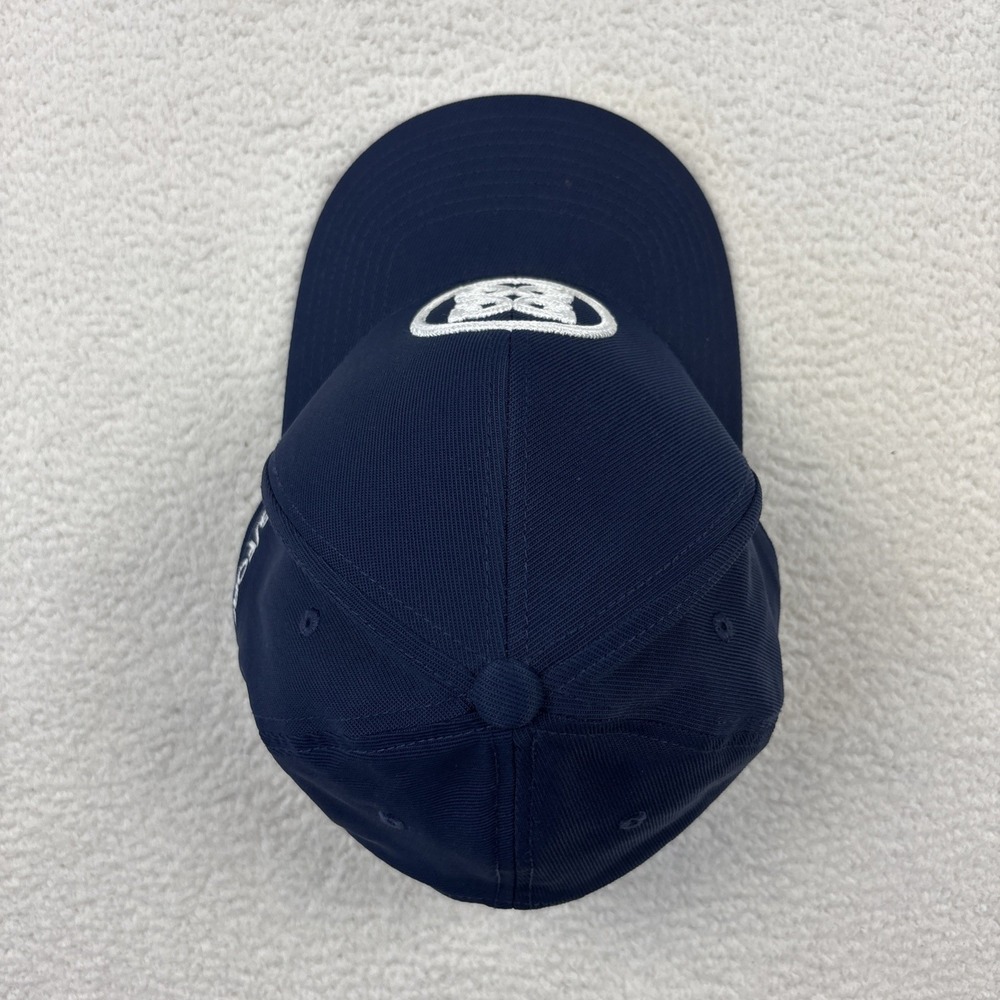 G/FORE 'Circle G's Stretch Twill' Golf Hat Navy Blue/White Snapback Adjustable - Picture 5 of 9